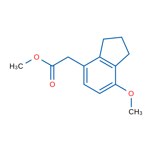 Methyl 2-(7-methoxy-2,3-dihydro-1H-inden-4-yl)acetate 5g