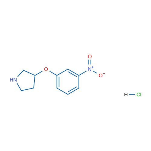 3-(3-Nitrophenoxy)pyrrolidine hydrochloride 1g