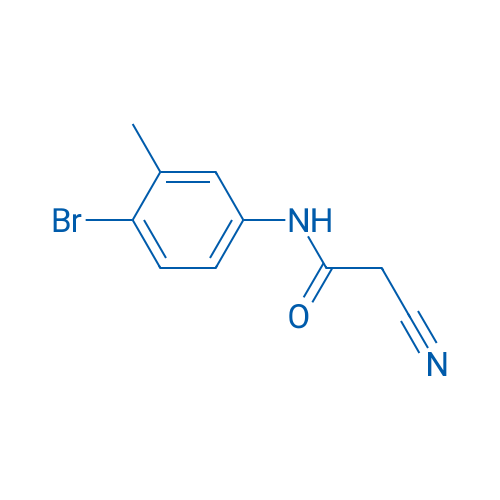 N-(4-Bromo-3-methylphenyl)-2-cyanoacetamide 100mg