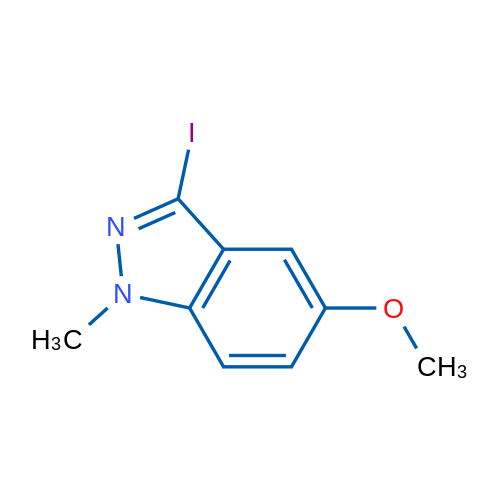 3-Iodo-5-methoxy-1-methyl-1H-indazole 1g