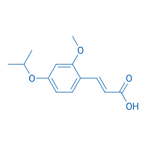 (E)-3-(4-Isopropoxy-2-methoxyphenyl)acrylic acid 5g