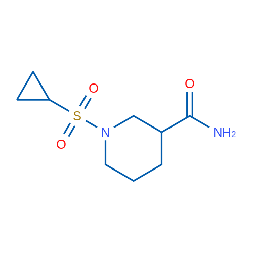 1-(Cyclopropylsulfonyl)piperidine-3-carboxamide 1g