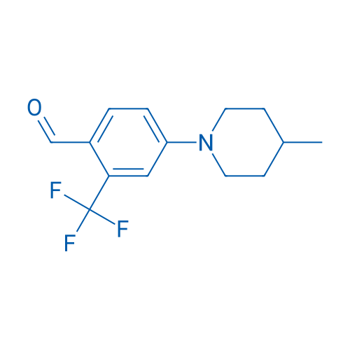 4-(4-Methylpiperidin-1-yl)-2-(trifluoromethyl)benzaldehyde 1g