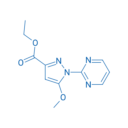 Ethyl 5-methoxy-1-(pyrimidin-2-yl)-1H-pyrazole-3-carboxylate 1g