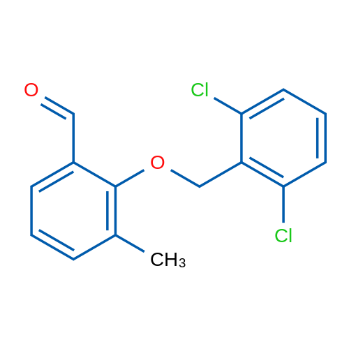 2-((2,6-Dichlorobenzyl)oxy)-3-methylbenzaldehyde 1g