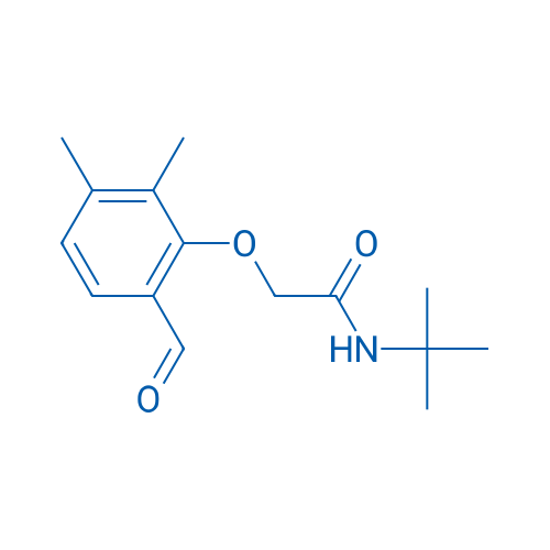 N-(tert-Butyl)-2-(6-formyl-2,3-dimethylphenoxy)acetamide 5g