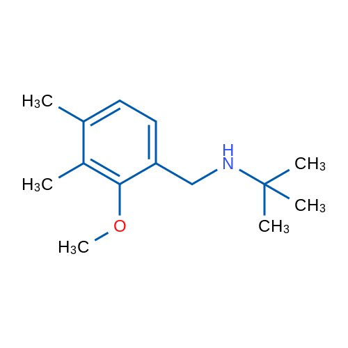 N-(2-Methoxy-3,4-dimethylbenzyl)-2-methylpropan-2-amine 5g