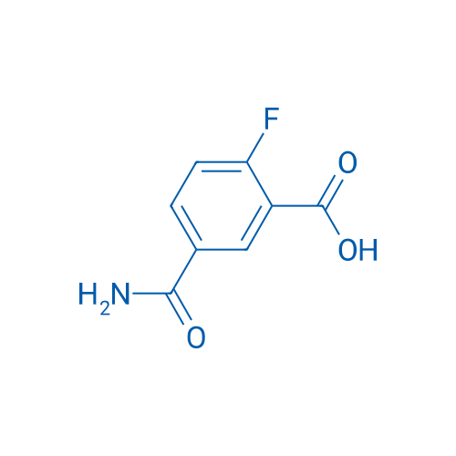 5-Carbamoyl-2-fluorobenzoic acid 100mg
