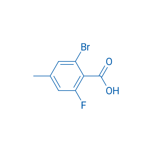 2-Bromo-6-fluoro-4-methylbenzoic acid 250mg