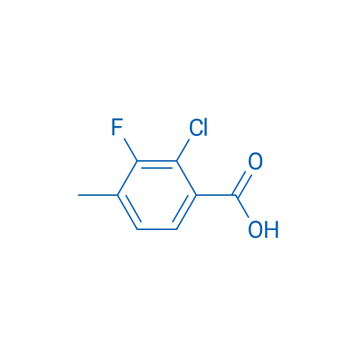 2-Chloro-3-fluoro-4-methylbenzoic acid 1g