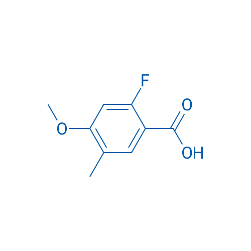 2-Fluoro-4-methoxy-5-methylbenzoic acid 100mg