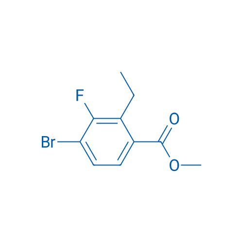 Methyl 4-bromo-2-ethyl-3-fluorobenzoate 50mg