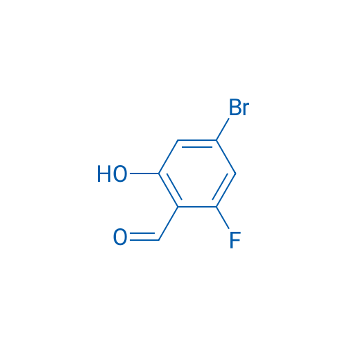 4-Bromo-2-fluoro-6-hydroxybenzaldehyde 1g