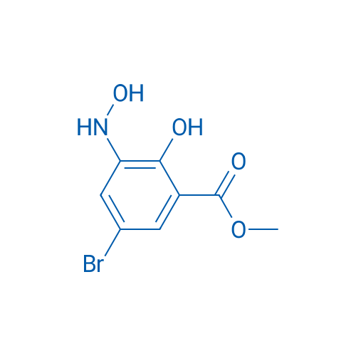 Methyl 5-bromo-2-hydroxy-3-(hydroxyamino)benzoate 1g