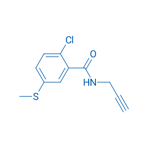 2-Chloro-5-(methylthio)-N-(prop-2-yn-1-yl)benzamide 1g