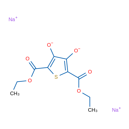 Sodium 2,5-bis(ethoxycarbonyl)thiophene-3,4-bis(olate) 1g