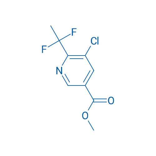 Methyl 5-chloro-6-(1,1-difluoroethyl)nicotinate 100mg