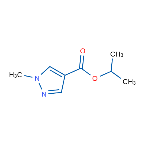 Isopropyl 1-methyl-1H-pyrazole-4-carboxylate 5g