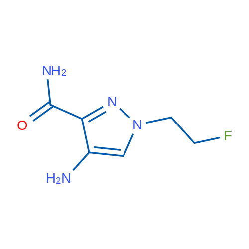 4-Amino-1-(2-fluoroethyl)-1H-pyrazole-3-carboxamide 1g