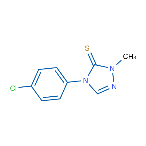 4-(4-Chlorophenyl)-1-methyl-4,5-dihydro-1H-1,2,4-triazole-5-thione 1g