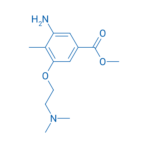 Methyl 3-amino-5-(2-(dimethylamino)ethoxy)-4-methylbenzoate 1g
