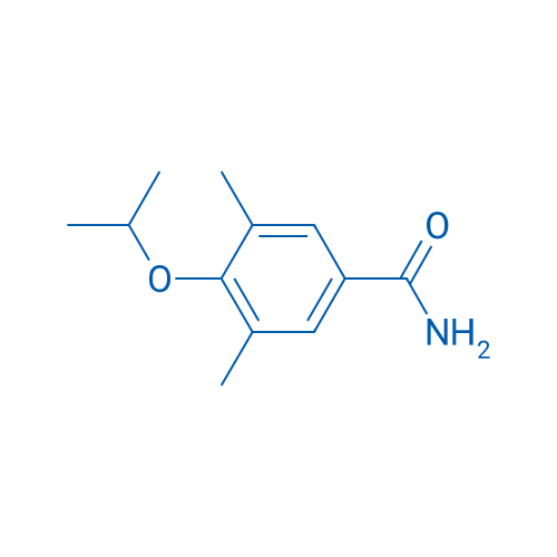 4-Isopropoxy-3,5-dimethylbenzamide 1g