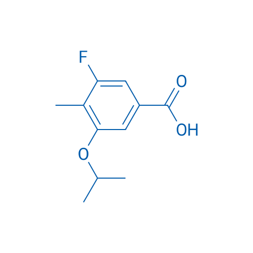 3-Fluoro-5-isopropoxy-4-methylbenzoic acid 1g