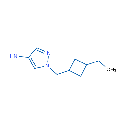 1-((3-Ethylcyclobutyl)methyl)-1H-pyrazol-4-amine 1g
