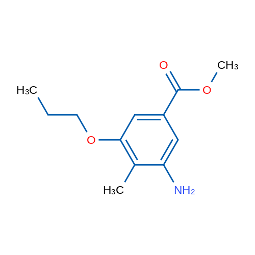 Methyl 3-amino-4-methyl-5-propoxybenzoate 1g