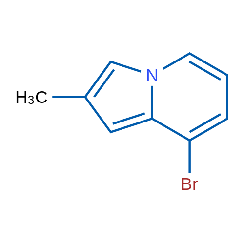 8-Bromo-2-methylindolizine 1g
