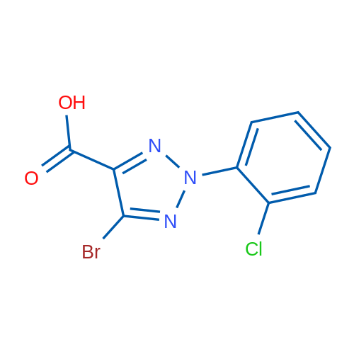 5-Bromo-2-(2-chlorophenyl)-2H-1,2,3-triazole-4-carboxylic acid 1g