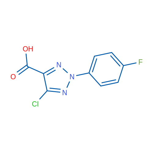 5-Chloro-2-(4-fluorophenyl)-2H-1,2,3-triazole-4-carboxylic acid 1g