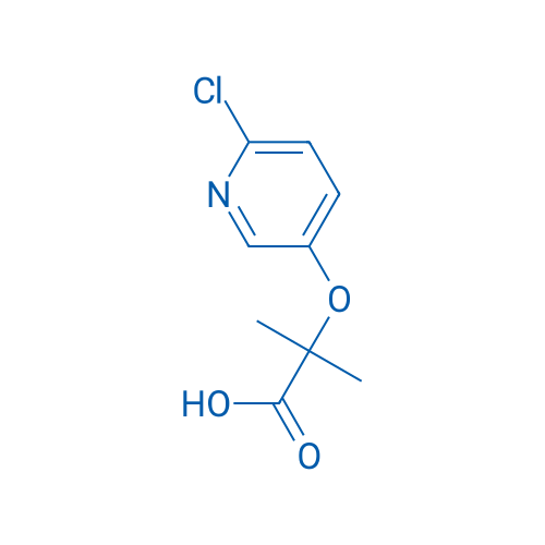 2-((6-Chloropyridin-3-yl)oxy)-2-methylpropanoic acid 1g