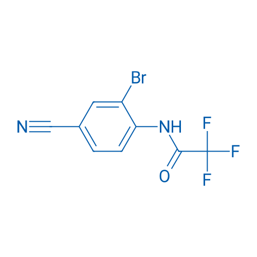 N-(2-Bromo-4-cyanophenyl)-2,2,2-trifluoroacetamide 1g