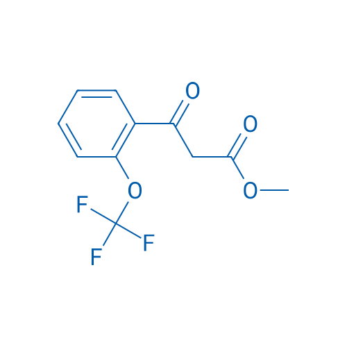 Methyl 3-oxo-3-(2-(trifluoromethoxy)phenyl)propanoate 250mg