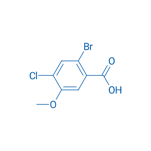 2-Bromo-4-chloro-5-methoxybenzoic acid 100mg