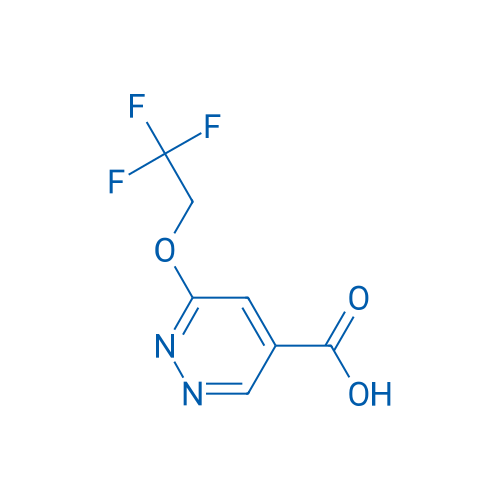 6-(2,2,2-Trifluoroethoxy)pyridazine-4-carboxylic acid 1g