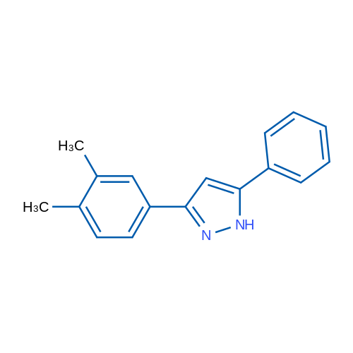 3-(3,4-Dimethylphenyl)-5-phenyl-1H-pyrazole 1g