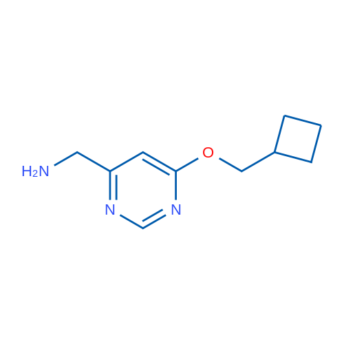 (6-(Cyclobutylmethoxy)pyrimidin-4-yl)methanamine 1g