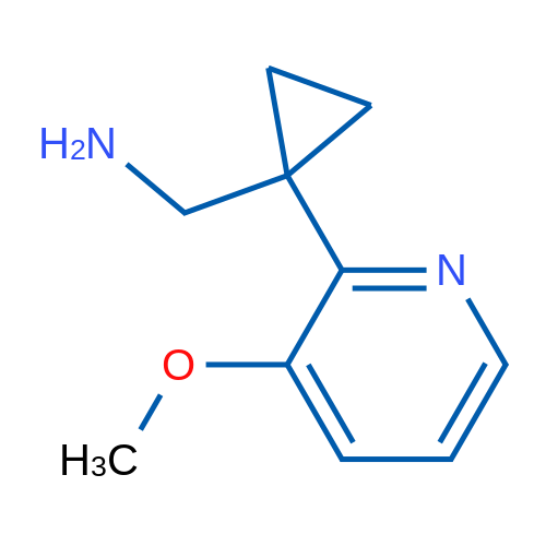 (1-(3-Methoxypyridin-2-yl)cyclopropyl)methanamine 1g