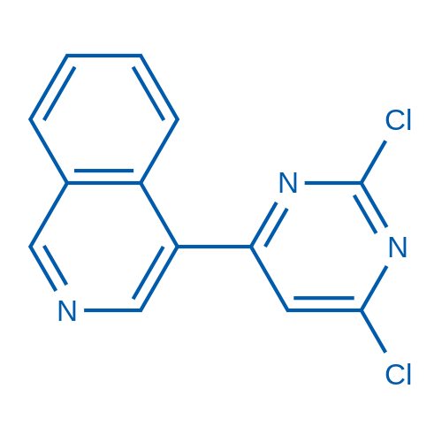 4-(2,6-Dichloropyrimidin-4-yl)isoquinoline 1g