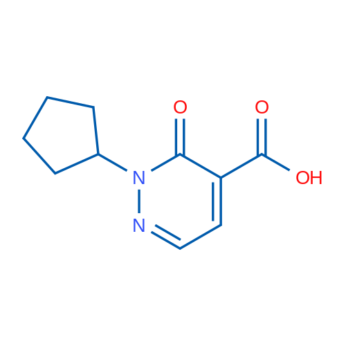 2-Cyclopentyl-3-oxo-2,3-dihydropyridazine-4-carboxylic acid 1g