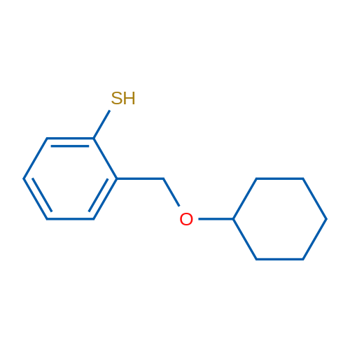 2-((Cyclohexyloxy)methyl)benzenethiol 1g