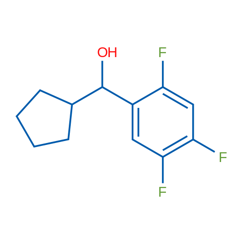 Cyclopentyl(2,4,5-trifluorophenyl)methanol 1g