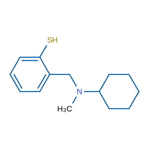 2-((Cyclohexyl(methyl)amino)methyl)benzenethiol 1g
