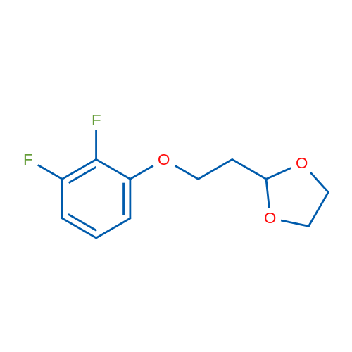 2-(2-(2,3-Difluorophenoxy)ethyl)-1,3-dioxolane 1g