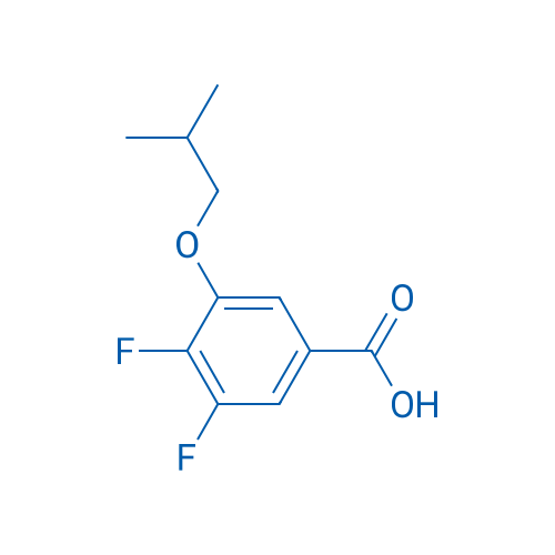 3,4-Difluoro-5-isobutoxybenzoic acid 1g