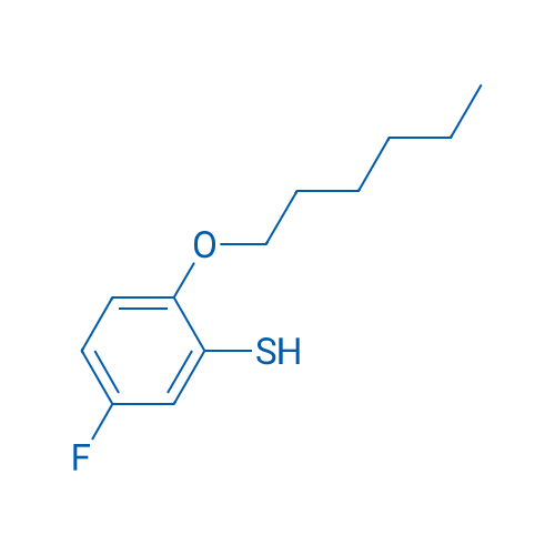 5-Fluoro-2-(hexyloxy)benzenethiol 1g