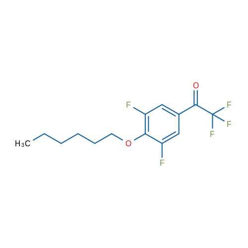 1-(3,5-Difluoro-4-(hexyloxy)phenyl)-2,2,2-trifluoroethanone 1g