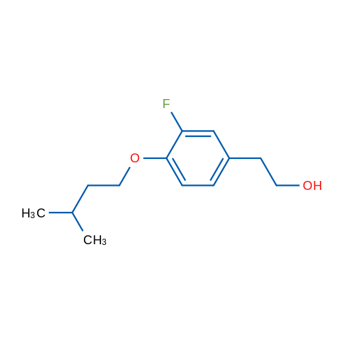 2-(3-Fluoro-4-(isopentyloxy)phenyl)ethanol 1g